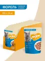 Мнямс влажный корм для кошек с кусочками форели в соусе, 85 г × 24 шт.