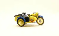 М-67 патрульный мотоцикл с коляской (Юный коллекционер) модель в масштабе 1:43