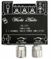 Усилитель мощности звука, Bluetooth 5.1, ZK-LT21 2X15 Вт + 30 Вт