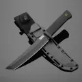 Нож Cold Steel Recon Tanto 49LRT, сталь SK-5, рукоять кратон, Тайвань