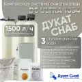 Комплексная система очистки воды DS ULTRA 1054 от железа, марганца, сероводорода, жесткости для дома, коттеджа, дачи