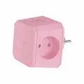 Разветвитель AGNI на 3 розетки, ночник, 1 USB 18 Вт + 1 Type-C 20 Вт, розовый TP-WJ2U3E TP-WJ2U3E-pink