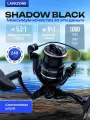 LSH05-1000 Катушка рыболовная 1000 Shadow Black LAVRZONE ультралайт, рыболовная катушка для удочки