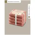 Estia Мартос комплект полотенец 50х80-4 хлопок, коралловый 500 г/м2, 4 пр.
