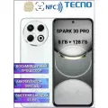 Смартфон Spark 30 Pro 8/128 Arctic Glow Ростест (EAC) 8/128 ГБ, белый