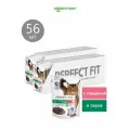 Влажный корм Perfect Fit пауч для взрослых стерилизованных кошек (кусочки в соусе) Говядина, 75 г х 56 шт.