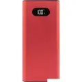 Внешний аккумулятор TFN Blaze LCD PD 20000mAh (красный)