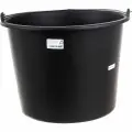Строительное ведро Тара. ру 20 л, круглое, с металлической ручкой, черное 26222
