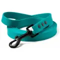 Поводок из биотана 10 м, ширина 20 мм, Woofy Iron , прорезиненный, водостойкий, бирюзовый