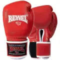 Боксерские перчатки Reyvel Винил 80 (Красный, 12 oz)