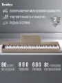 Цифровое пианино TESLER STZ-8805 SMOKY OAK , молоточковая механика, запись, метроном, 88 клавиш