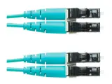 Патч-корд Panduit FX2ELLNLNSNM003 2x50/125 OM3 LC дуплекс-LC дуплекс 3м LSZH аквамарин