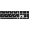 Клавиатура беспроводная Apple Magic Keyboard c Touch ID и Numeric Keypad Черная (MMMR3RS/A)