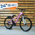 Велосипед детский горный 24 ARIA QUEEN MS 242 DW рама 12 розовый матовый (pink), на рост 130-155см, подростковый, для девочки