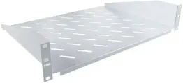 Полка стационарная NTSS NTSS-FF-350 1U нагр:20кг. 19 350мм серый (упак:1шт)
