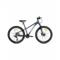 Велосипед горный HORH BULLET HBHD4.0 24 (2025) Blue-Grey-White, для подростков на рост 130-150 см, алюминиевая рама 12
