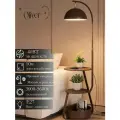 Торшер Oliver Light, E27, мощность 12Вт, Регулируется по высоте, высота 150-165 см, IP16, коричневый