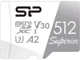 Флеш карта microSDXC 512GB Silicon Power SP512GBSTXDA2V20 Superior V30 A2 w/o adapter
