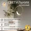 Люстра подвесная светодиодная Балтийский Светлячок в виде птицы
