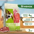 STATERA Сухой корм для взрослых собак крупных пород с ягненком, 3 кг