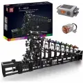 Конструктор MOULD KING 26006 Высокотехнологичное шаровое устройство МОC Радуга тенсегрити, 2520 деталей, Строительные блоки, забавный подарок