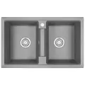 Кухонная мойка Granula GR-8101 алюминиум