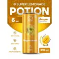 Лимонад без сахара с витаминами Potion Super Lemonade Манго + Кокос, 6шт х 330 мл
