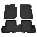 Коврики в салон Rezkon резиновые Renault Sandero с 2007-2013 г. Борт 4 см арт. 1029025100