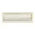 Вент. решетка 170х480 мм. кремовый с жалюзи