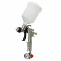 Краскопульт WALCOM Slim XLIGHT HTE/HALO дюза 1,3 мм с манометром верхний бачок / пневмокраскопульт от walmec 823013