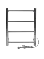 Полотенцесушитель Tera Классика, нержавеющая сталь, электрический, терморегулятор, 40 см x 60 см