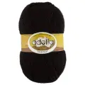 Пряжа ADELIA ZOLTAN 100% шерсть 100 г 115 м №177 чёрный