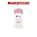 Dove Антиперспирант-дезодорант карандаш Невидимый Нежность лепестков, 40 мл, 6 шт