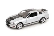 Модель коллекционная GREENLIGHT Ford shelby mustang GT500 2011 silver