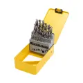 Набор сверл по металлу, 1-13мм (через 0,5мм), HSS, цилиндрический хвостовик, 25 шт. KRANZ