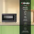 Мини-печь Ardo MO3852AFA2 38 л, 5 режимов, конвекция, сушка овощей и фруктов, турбовентилятор 2 противня + решетка,