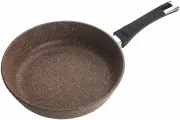 Сковорода Marusya 26 см, литая, антипригарная, без крышки, шоколадный (8126)