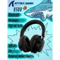 Игровые наушники Attack Shark G500 беспроводные, Bluetooth, 3.5 мм, USB Type-C, черный