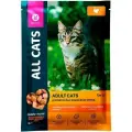 Корм влажный ALL CATS пауч для кошек тефтельки с Индейкой в соусе 85г , 28 шт