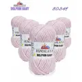 Пряжа Himalaya DOLPHIN BABY 100% Полиэстер, 100гр/120м, (80349 пудровый) 1 упаковка (5 мотков)