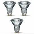 OSRAM Halopar 64824 FL (Германия) 50W GU10 лампа галогенная теплый белый 2800К, 3 шт.