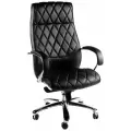 Кресло офисное Norden Бонд - черная экокожа