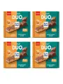 Молочный шоколад Ritter Sport особый DUO солёная карамель и шоколадный брауни, 4 уп по 218 г