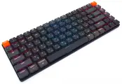 Клавиатура Keychron K3 RGB version 2 low profile Keychron Red optical switch серый