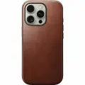 Защитный чехол кожаный Nomad Horween Leather MagSafe Case для iPhone 16 Pro коричневый