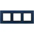 Рамка на 3 поста Эра Elegance (синий+антр) 14-5103-29 (Б0034519)
