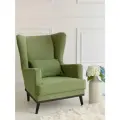 Кресло велюр Maserati зеленый Green 27 90х75х96 см мягкое для отдыха SAV