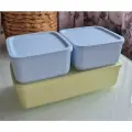 Контейнеры Кубикс : 1.4л - 1шт. салатовый и 650мл голубые -2 шт Tupperware