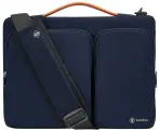 Сумка Tomtoc Defender Laptop Shoulder Bag A42 для ноутбуков 15.6 тёмно-синяя (Navy Blue)