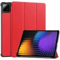 Умный чехол для Xiaomi Pad 7 / Pad 7 Pro / Ксиаоми Пад 7 2024 года, 11.2 дюйма, красный